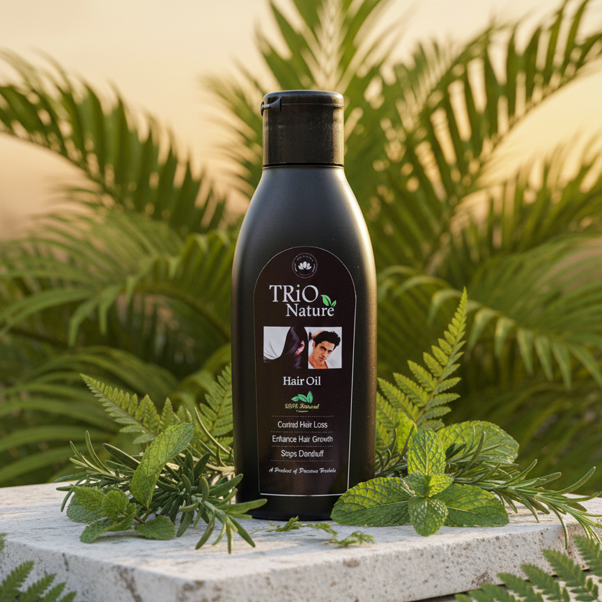 Trio Nature Hair Oil (100ml)