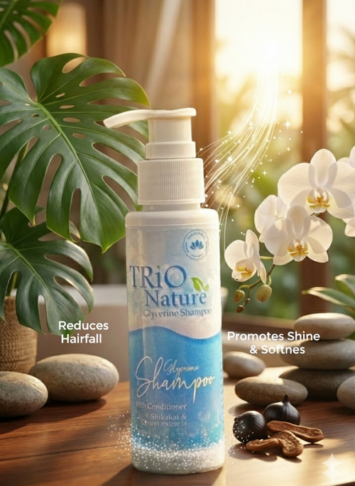 Trio Nature Hair Shampoo (110ml)